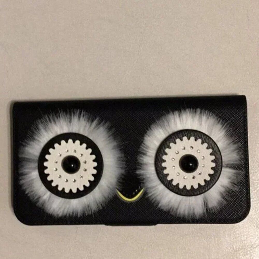 Kate Spade 3D Penguin Magnetic Folio Case iPhone XR NWOT